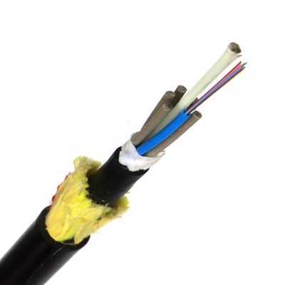 Mode unitaire optique non métallique du câble 144Core de fibre de 200M Span ADSS
