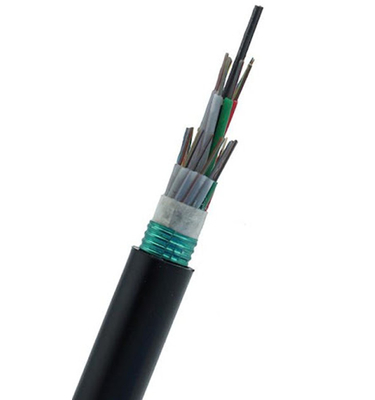Type optique blindé de galerie pour câbles de fibre de noyau du mode unitaire 24 de la CE GYTS G.652D
