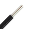Câble optique d'intérieur de fibre de mode unitaire de noyau du câble d'interface de G.657A2 GJXFH FTTH 4