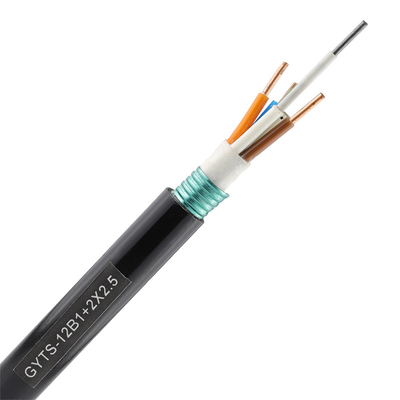 Câble de fibre optique hybride blindé de bande en acier/câble optique 2km/roll fibre de canalisation