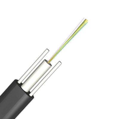 Câble optique plat 2-4km/Drum GYFXTY-FL de fibre de baisse du SM FTTH de G.652D
