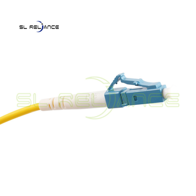 PVC optique recto de corde de correction de fibre d'Os2 9/125um Lszh LC au pullover de fibre de LC
