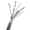 PVC de cuivre 10 Gigabit Ethernet câble le câble Ethernet protégé par Cat6a de 23awg 0.57mm