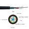 Câble de fibre optique de MDPE de la veste GYTS 96 de noyau de fibre de conduit extérieur noir de câble optique